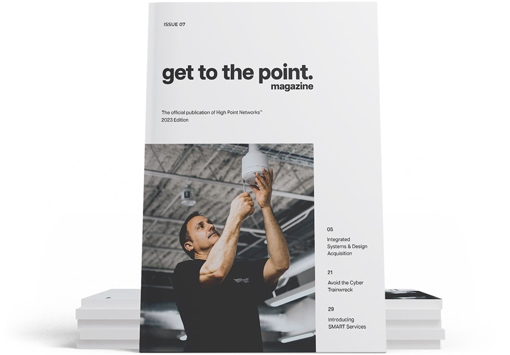 2023 Get to the POINT magazine mockup