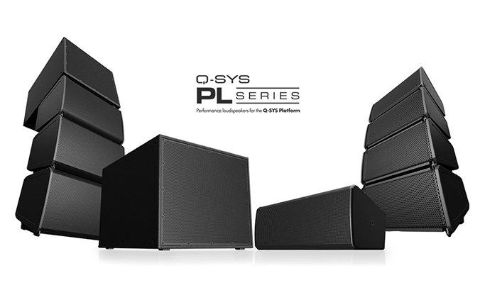 Professional audio system by Q-SYS