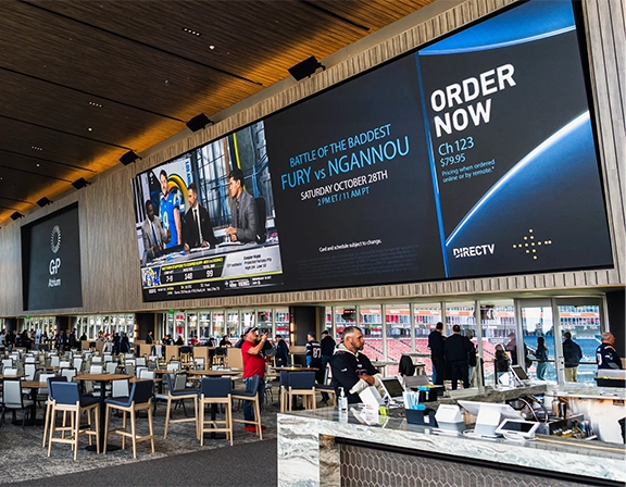 Daktronics display at New England Patriots Stadium